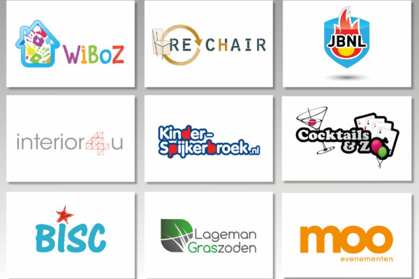 Logooverzicht - Diverse accounts