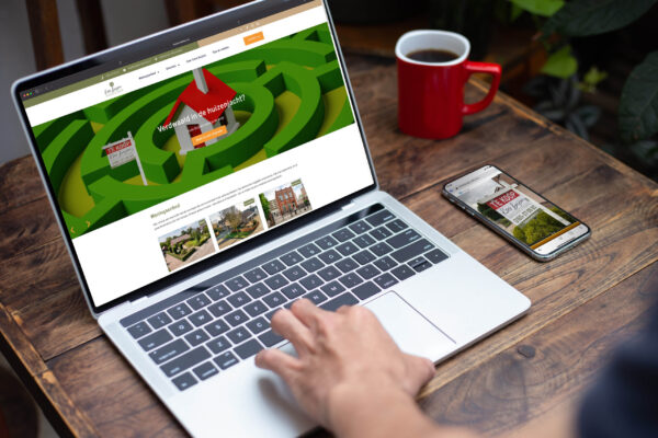 Kees Buijsen Makelaars website - Concept & uitvoering