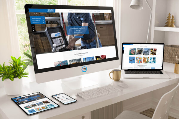 Zematra website - Concept & uitvoering